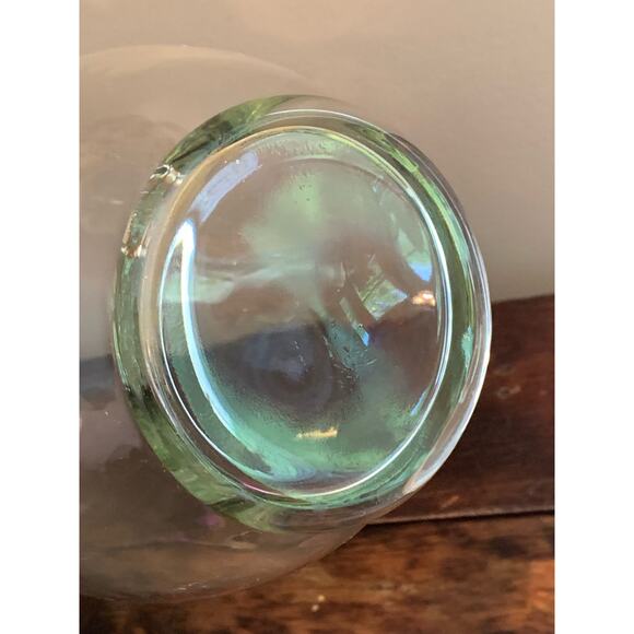 Vintage Tall 11" Arthur Court Crystal Glass‎ Large Pitcher Jug Kitchenware - Picture 10 of 10